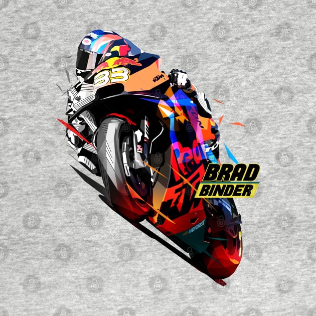 Brad Binder Low Poly by pxl_g